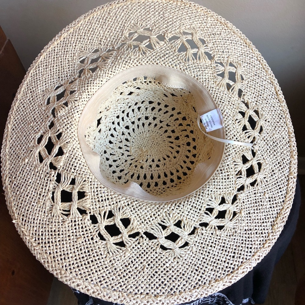 Straw Hat with Shells - Picture 8 of 11